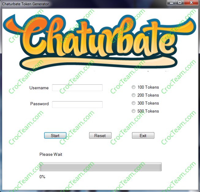 Chaturbate Token Generator