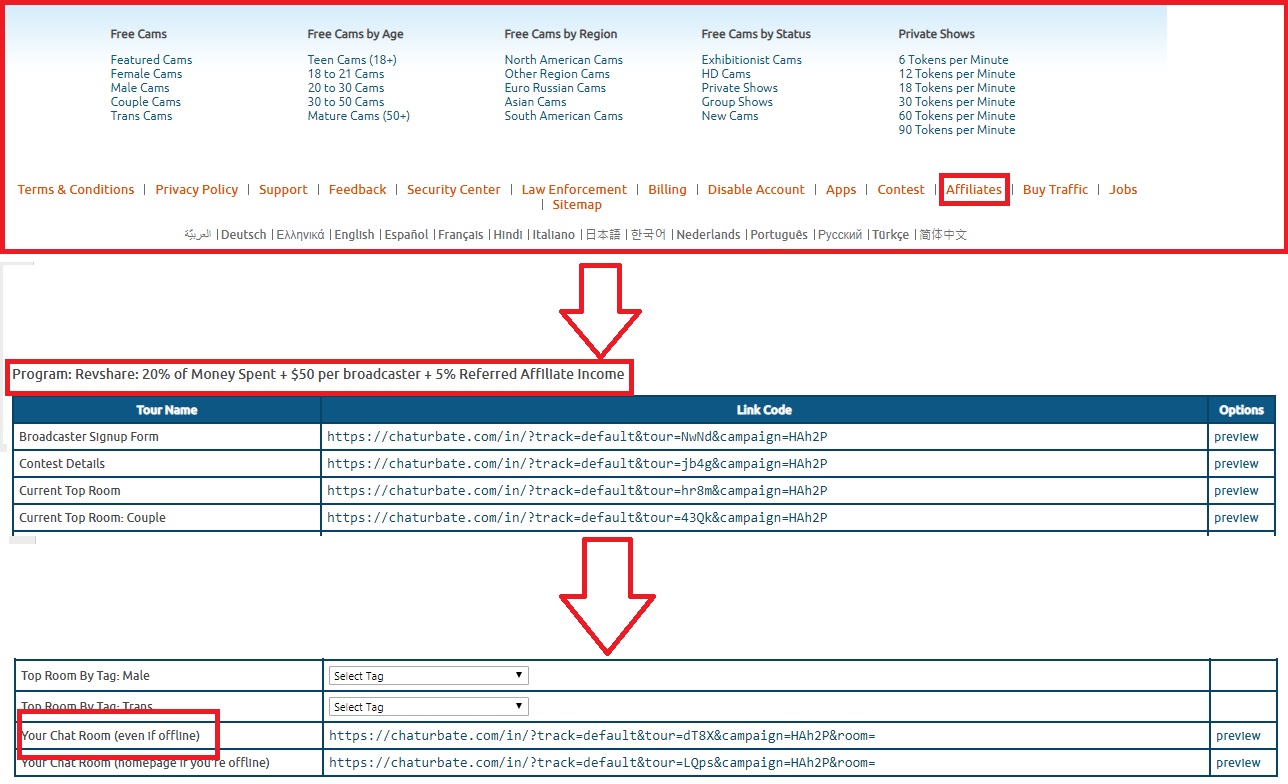 Chaturbate Payouts